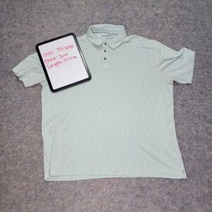 Johnston‎ & Murphy Polo Shirt Mens XXL Short Sleeve Knit Casual